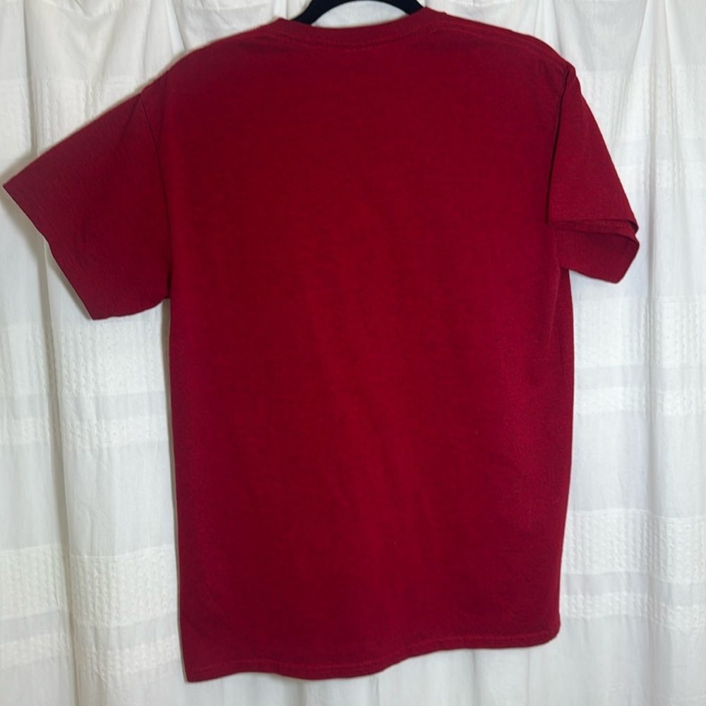 Red Men's Dr.Enuf T-Shirt, Size Medium - Picture 3 of 4